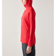 Hanorac Haglöfs Korp Mid Hood damă - roșu Bright Red