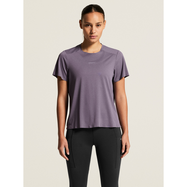 Tricou alergare Craft Hypervent Tee W - mov (7630)
