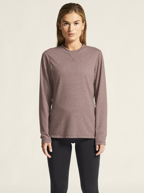Bluză dame Craft Layers Thermal Mesh Cn - roșu