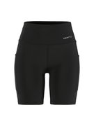 Pantaloni scurți alergare Craft Essence Short Tights 3 damă - negru