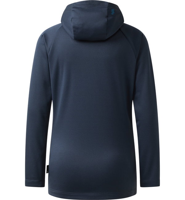 Hanorac Haglöfs Korp Mid Hood damă - albastru închis Tarn Blue