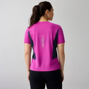 Tricou tehnic alergare Brooks High Point Short Sleeve 2.0 damă - mov