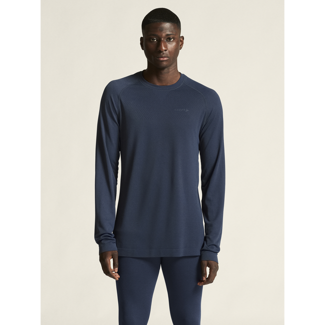 Bluză de corp Craft Active Comfort LS 2 bărbaţi - albastru (B396000)