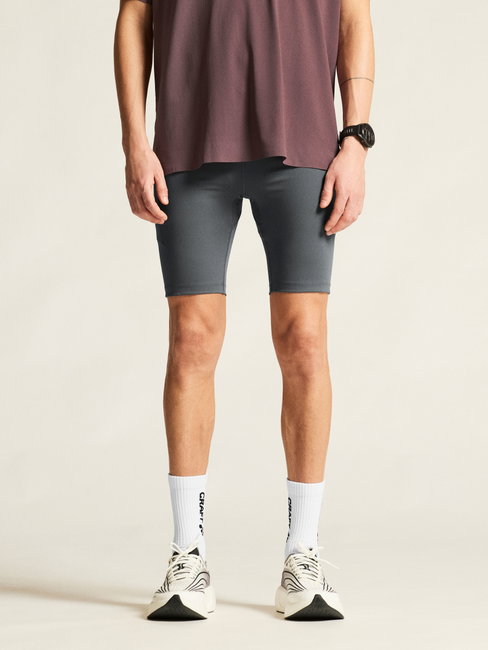 Pantaloni scurţi alergare Craft Essence Short Tights 3 - gri