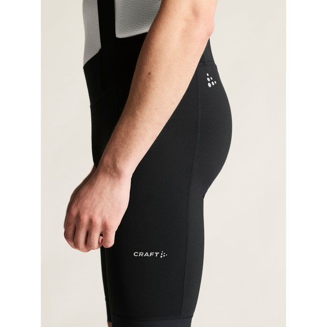 Pantaloni ciclism cu bretele Craft Endur Cargo Bib Shorts C3 bărbați - Negru