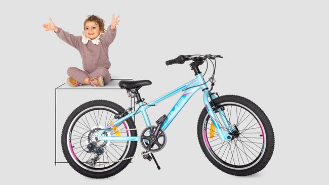 MMR NIPPY 20' (2024) - bicicletă copii 20" - Blue Sky