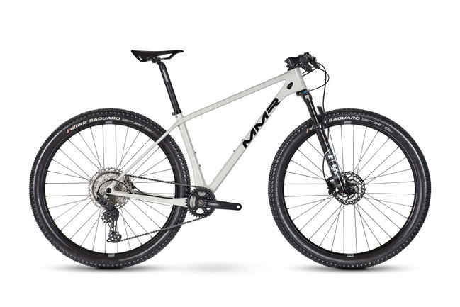MMR RAKISH 10 (2025) - bicicletă MTB XC hardtail - Light Grey / Black