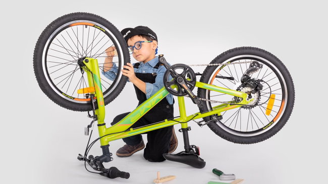 MMR NIPPY 20' (2024) - bicicletă copii 20" - Green Sky