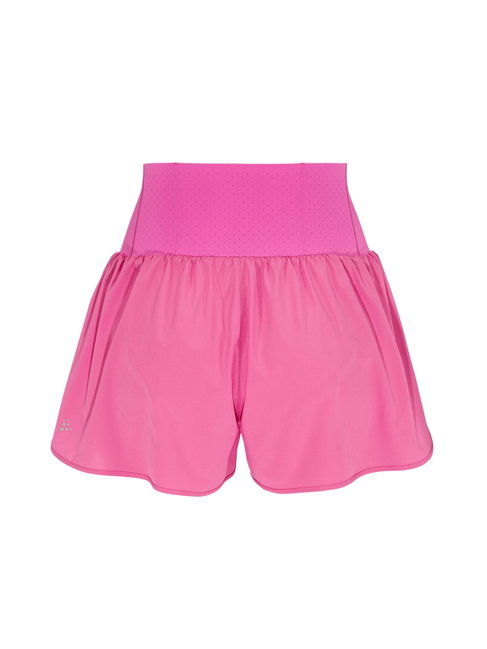 Pantaloni scurți alergare Craft Hypervent Wide Shorts damă - roz (7660)