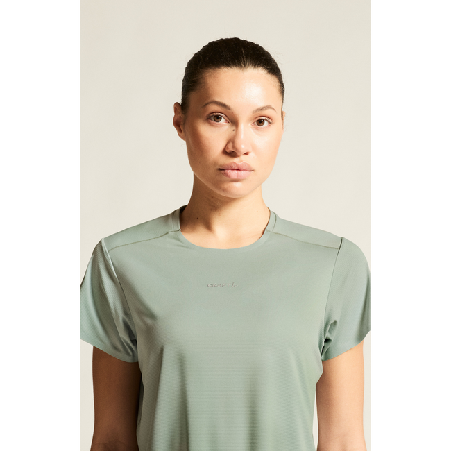 Tricou alergare Craft Hypervent Tee W - gri (9310)