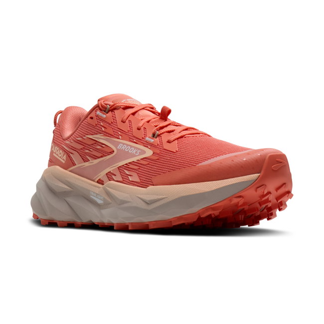 Pantofi trail Brooks Cascadia 19 W - Roz (812)