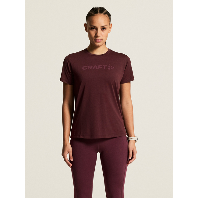 Tricou alergare Craft Essence Logo Tee 2 damă - roșu
