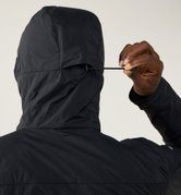 Jachetă izolată Haglöfs L.I.M Mimic Barrier Hood bărbați - negru True Black