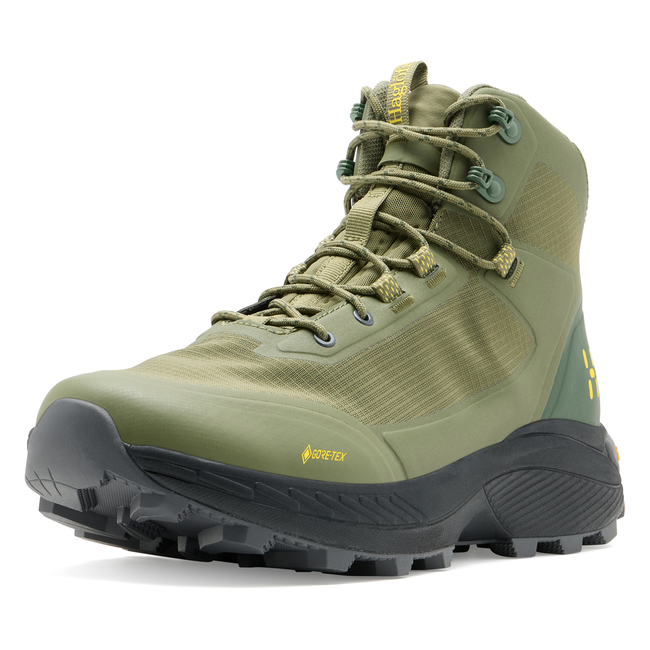 Ghete hiking Haglöfs L.I.M Horizon Hike GTX Mid bărbați - verde Olive Green/Seaweed Green