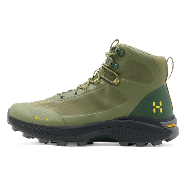 Ghete hiking Haglöfs L.I.M Horizon Hike GTX Mid bărbați - verde Olive Green/Seaweed Green