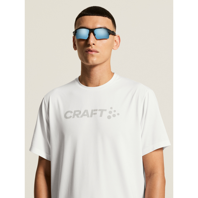Tricou alergare Craft Essence Logo Tee 2 bărbaţi - alb