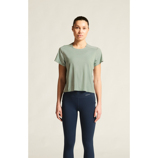 Tricou alergare Craft Hypervent Tee W - gri (9310)
