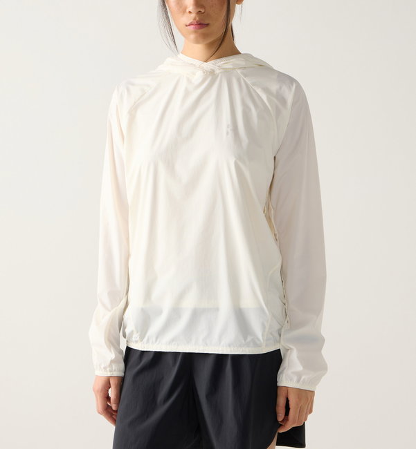 Hanorac Haglöfs L.I.M Sunpack Hoodie damă - alb Soft White
