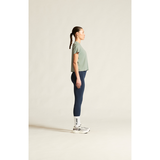 Tricou alergare Craft Hypervent Tee W - gri (9310)