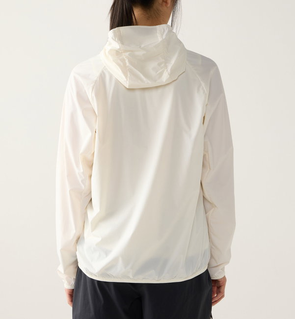 Hanorac Haglöfs L.I.M Sunpack Hoodie damă - alb Soft White