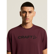 Tricou alergare Craft Essence Logo Tee 2 bărbaţi - roșu