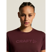 Tricou alergare Craft Essence Logo Tee 2 damă - roșu