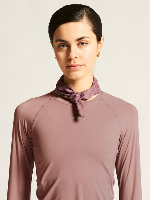 Bluză alergare Craft Hypervent Tight Longsleeve damă - mov (7530)