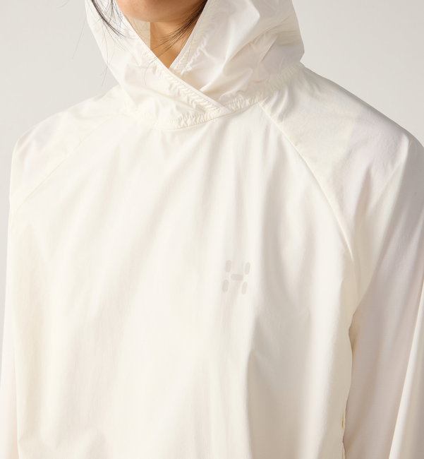 Hanorac Haglöfs L.I.M Sunpack Hoodie damă - alb Soft White