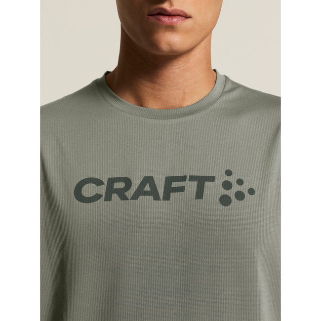 Tricou alergare Craft Essence Logo Tee 2 bărbaţi - verde