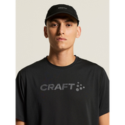 Tricou alergare Craft Essence Logo Tee 2 bărbaţi - negru