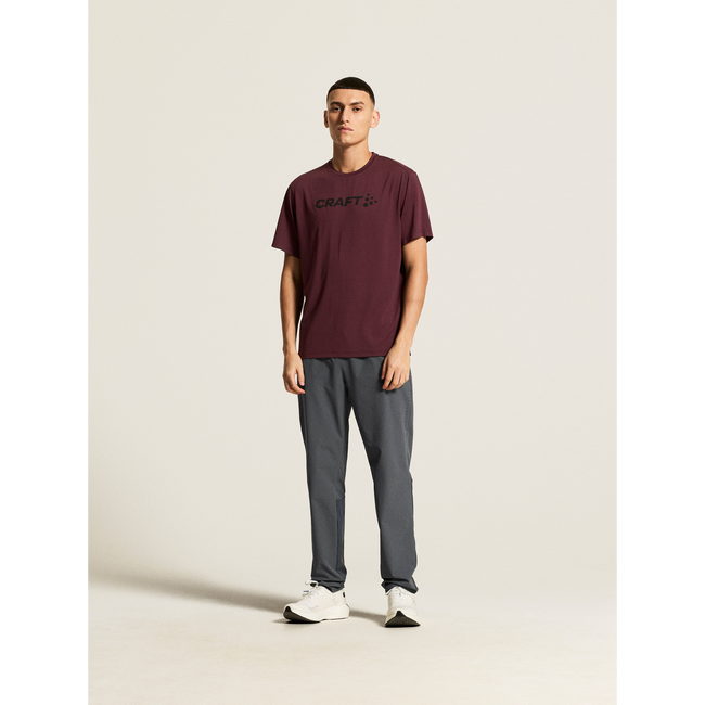 Tricou alergare Craft Essence Logo Tee 2 bărbaţi - roșu