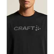 Tricou alergare Craft Essence Logo Tee 2 bărbaţi - negru