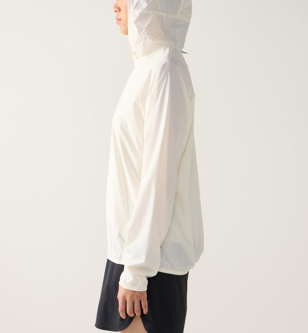 Hanorac Haglöfs L.I.M Sunpack Hoodie damă - alb Soft White