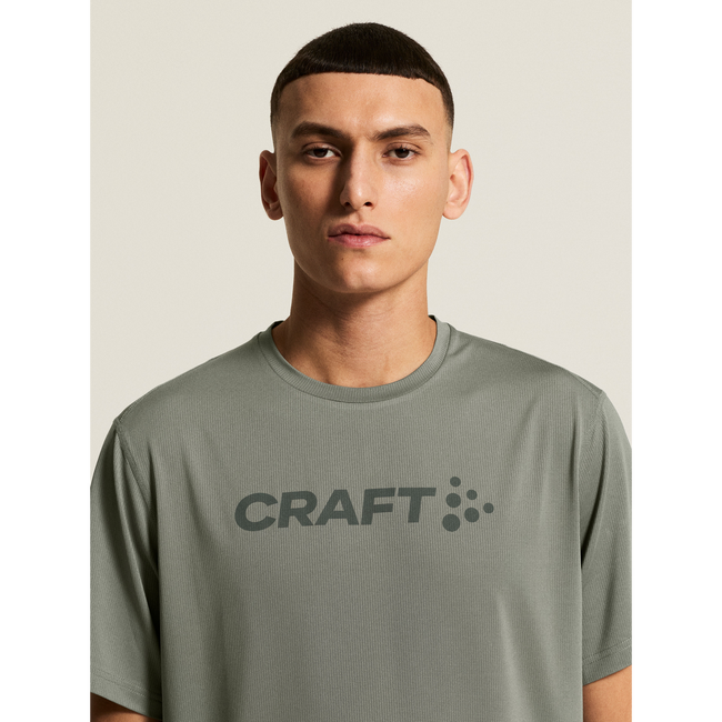 Tricou alergare Craft Essence Logo Tee 2 bărbaţi - verde