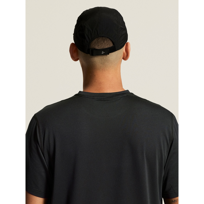 Tricou alergare Craft Essence Logo Tee 2 bărbaţi - negru