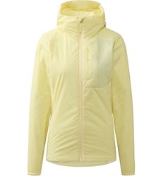 Jachetă izolată Haglöfs L.I.M Mimic Barrier Hood damă - galben Yellow Rise