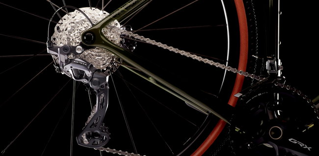 MMR X-TOUR 00 (2024) - bicicletă gravel - Liquid Moss Green