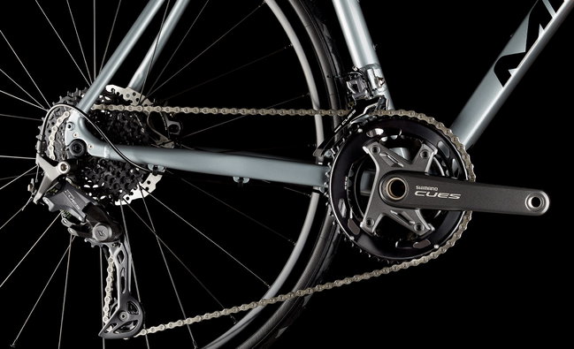 MMR GRIP 10 (2025) - bicicletă șosea aluminiu - Metallic Graphite / Black