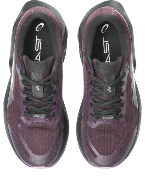 Pantofi alergare ASICS Novablast 6 GTX - prună Dark | Black | impermeabil GORE-TEX