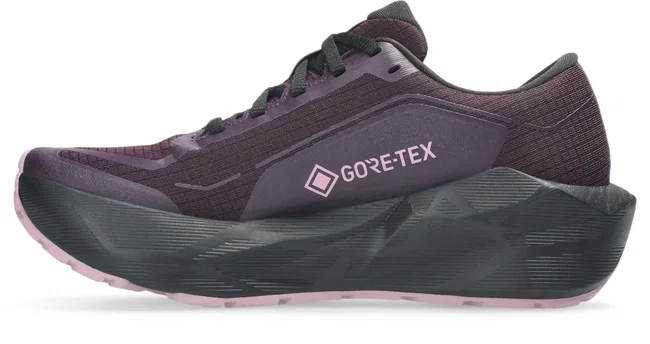 Pantofi alergare ASICS Novablast 6 GTX - prună Dark | Black | impermeabil GORE-TEX
