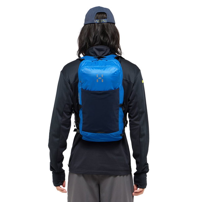 Haglöfs L.I.M Trail 15 – Rucsac de alergare trail 15 L - Albastru Electric Blue/Tarn Blue
