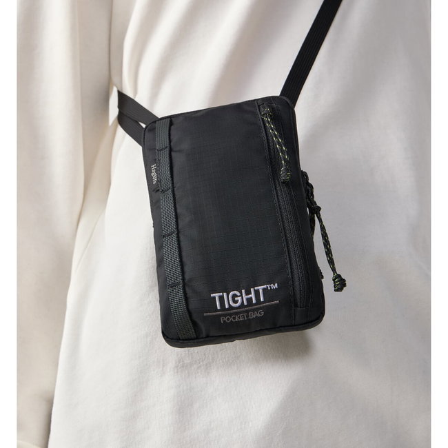 Haglöfs Tight Pocket Bag – Geantă plată de buzunar - Negru True Black/Magnetite