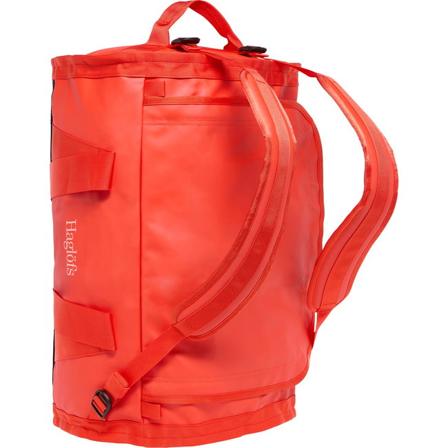 Haglöfs Lava 50 – Geantă de voiaj duffel 50 L - Roșu Habanero