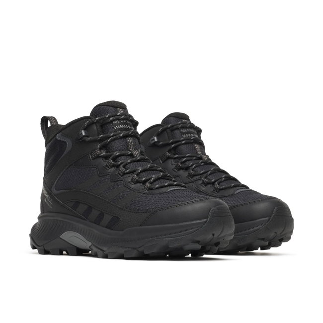 Pantofi Merrell Speed Strike 2 Mid GTX - negru | impermeabili GORE-TEX
