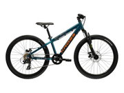 Bicicleta Copii Kross Dust JR 24 X 24 inch turcoaz / portocalie Shimano Tourney