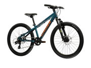 Bicicleta Copii Kross Dust JR 24 X 24 inch turcoaz / portocalie Shimano Tourney