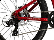 Bicicleta Copii Kross Dust JR 24 X 24 inch rosu rubin / neagra Shimano Tourney