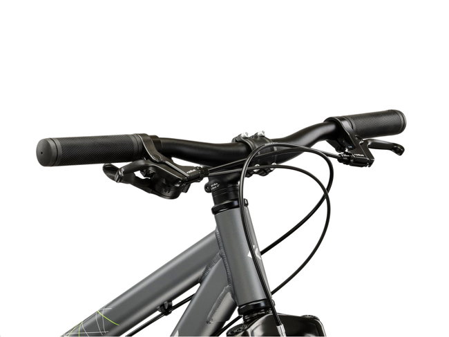 Bicicleta Copii Kross Dust JR 24 X 24 inch grafit / argintie Shimano Tourney