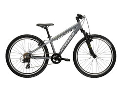 Bicicleta Copii Kross Dust JR 24 X 24 inch grafit / argintie Shimano Tourney