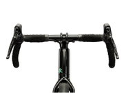 Bicicleta Gravel Kross Esker G100 28 inch neagra / argintie Shimano Cues